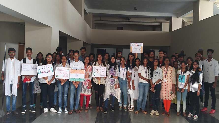 GITAM School of Humanities and Social Sciences Hyderabad Swechha Event photo 1