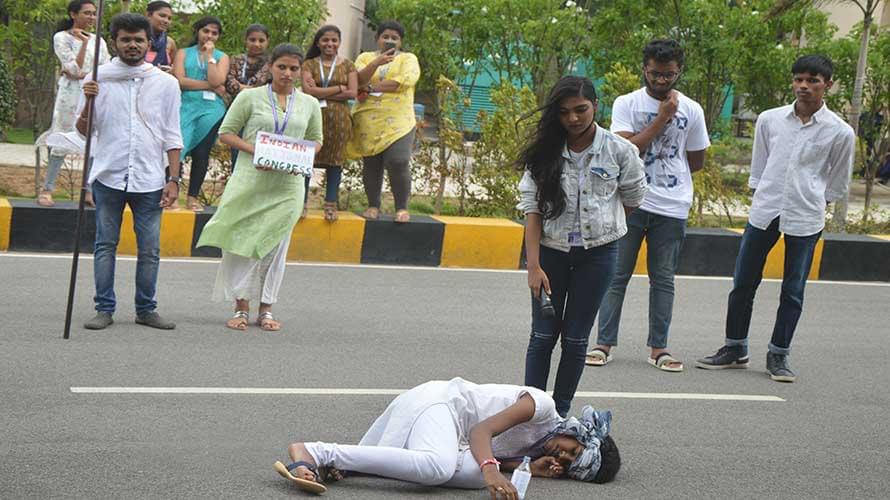 GITAM School of Humanities and Social Sciences Hyderabad Swechha Event photo 3