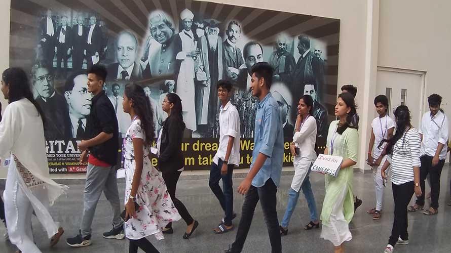 GITAM School of Humanities and Social Sciences Hyderabad Swechha Event photo 6