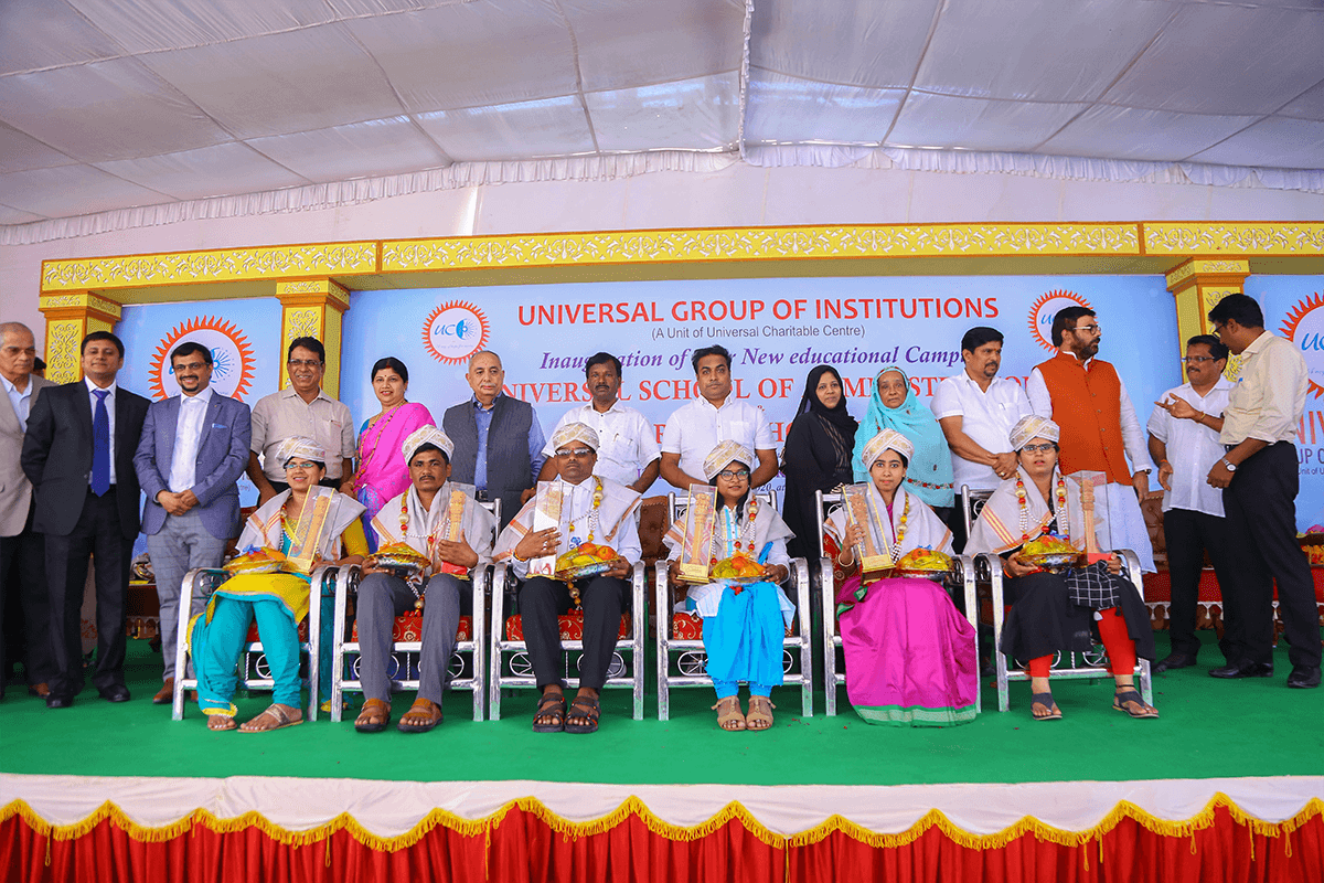 Universal Group of Institutions Bangalore Felicitation photo 1