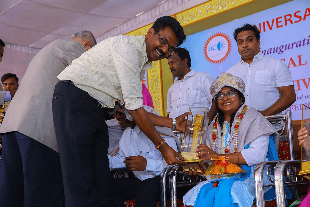 Universal Group of Institutions Bangalore Felicitation photo 4