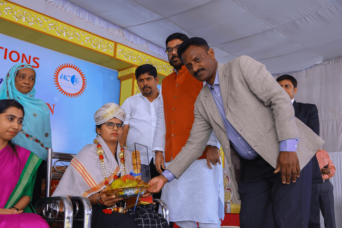 Universal Group of Institutions Bangalore Felicitation photo 6