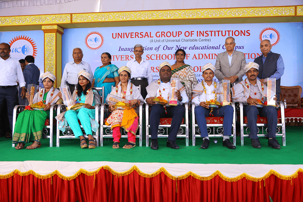 Universal Group of Institutions Bangalore Felicitation photo 7