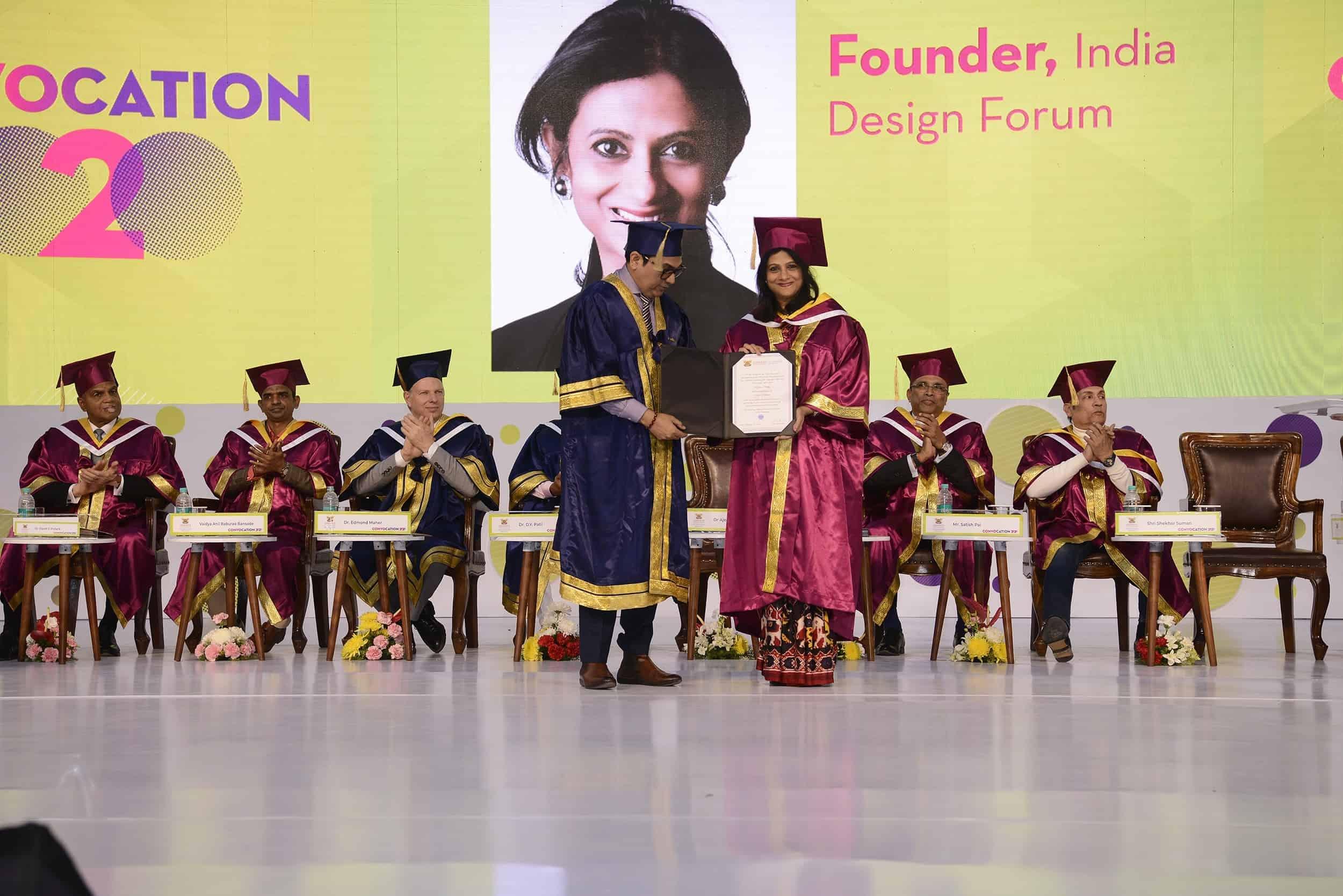 Ajeenkya DY Patil University, School of Film and Media Pune Convocation photo 11