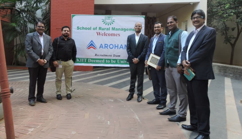 KIIT School of Rural Management Bhubaneswar Placement photo 10