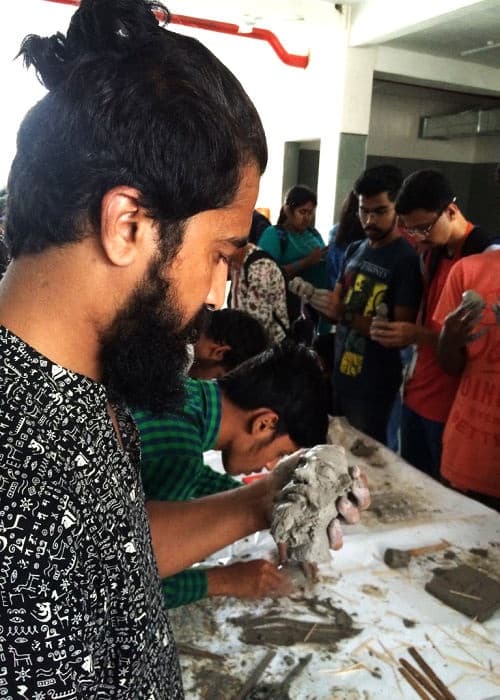 Avantika University Ujjain Students Art photo 17