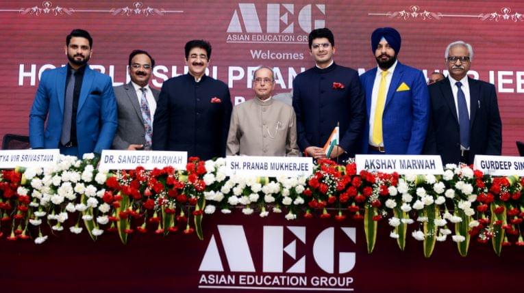 Asian Business School Noida Group Photo Dr. Pranab Mukherjee photo 1