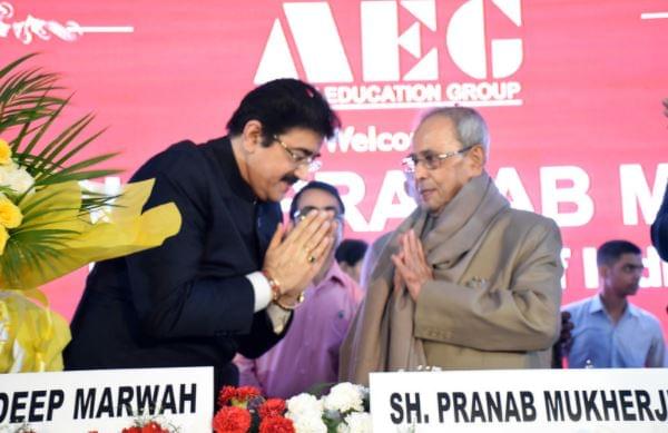 Asian Business School Noida Group Photo Dr. Pranab Mukherjee photo 2