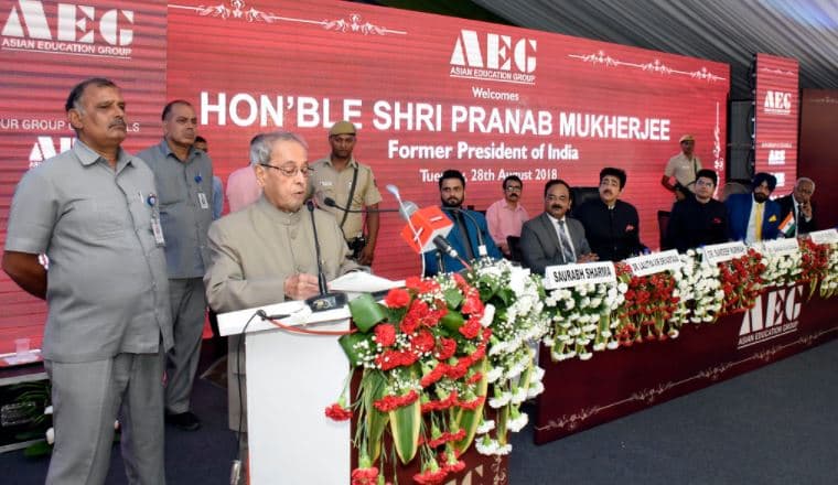 Asian Business School Noida Group Photo Dr. Pranab Mukherjee photo 10