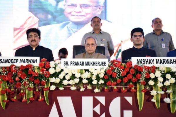 Asian Business School Noida Group Photo Dr. Pranab Mukherjee photo 4