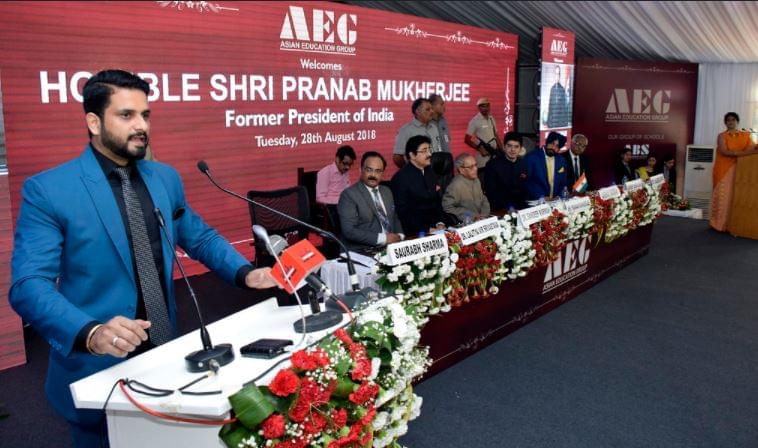 Asian Business School Noida Group Photo Dr. Pranab Mukherjee photo 8