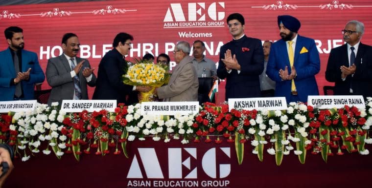 Asian Business School Noida Group Photo Dr. Pranab Mukherjee photo 12