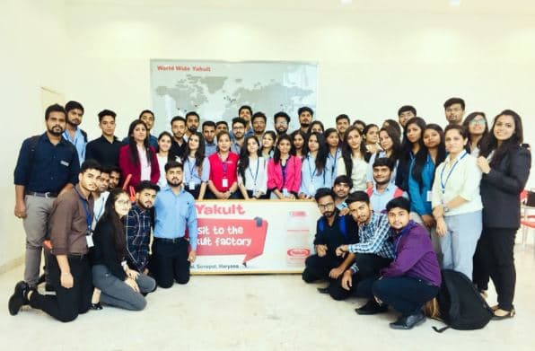 Asian Business School Noida Yakult Industrial Visit photo 1