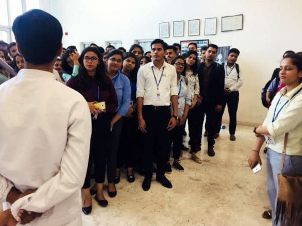 Asian Business School Noida Yakult Industrial Visit photo 3
