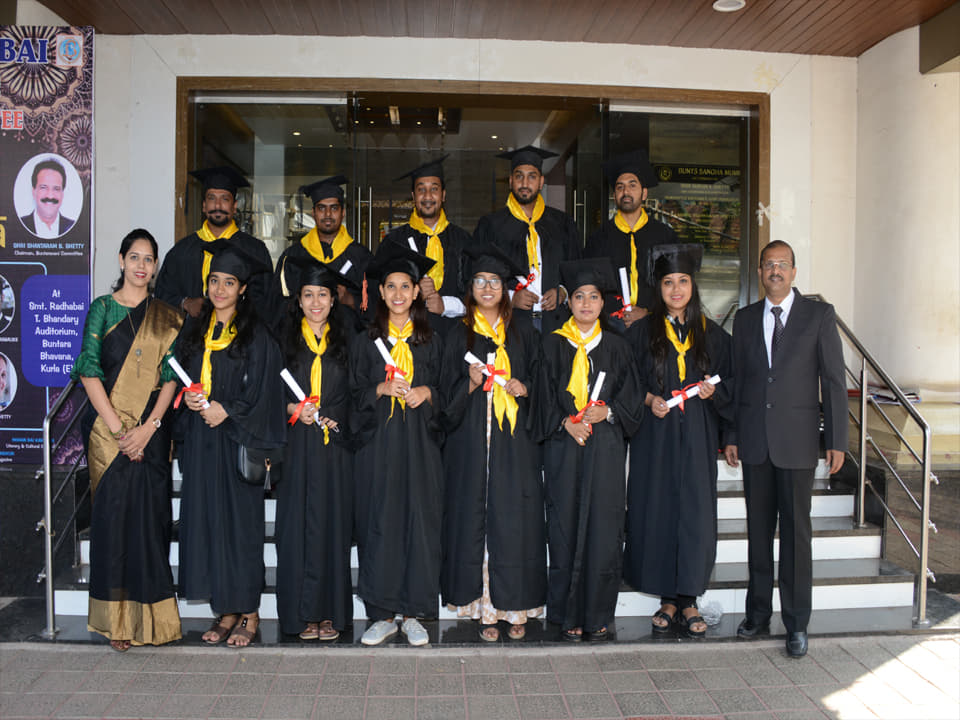 Bunt's Sangha Uma Krishna Shetty Institute Of Management Studies & Research Mumbai Convocation Day photo 4