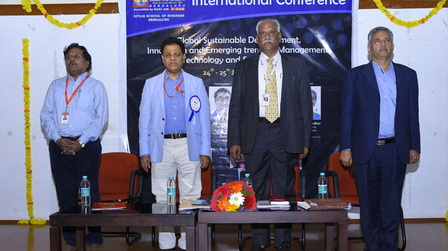 GITAM University Bengaluru International Conference photo 2
