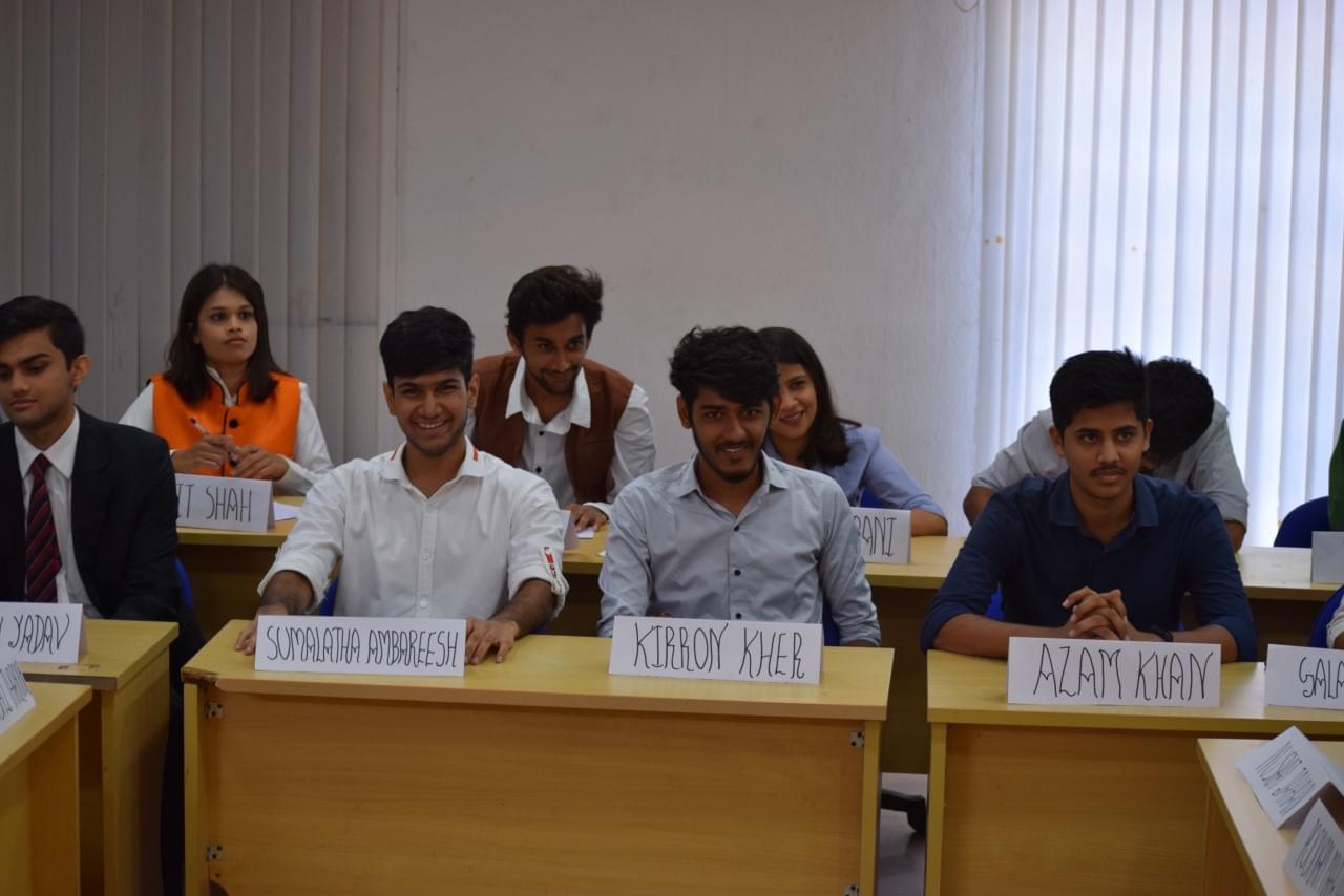 Amity Global Business School Chennai Finance Club Event- Mock Parliament photo 3