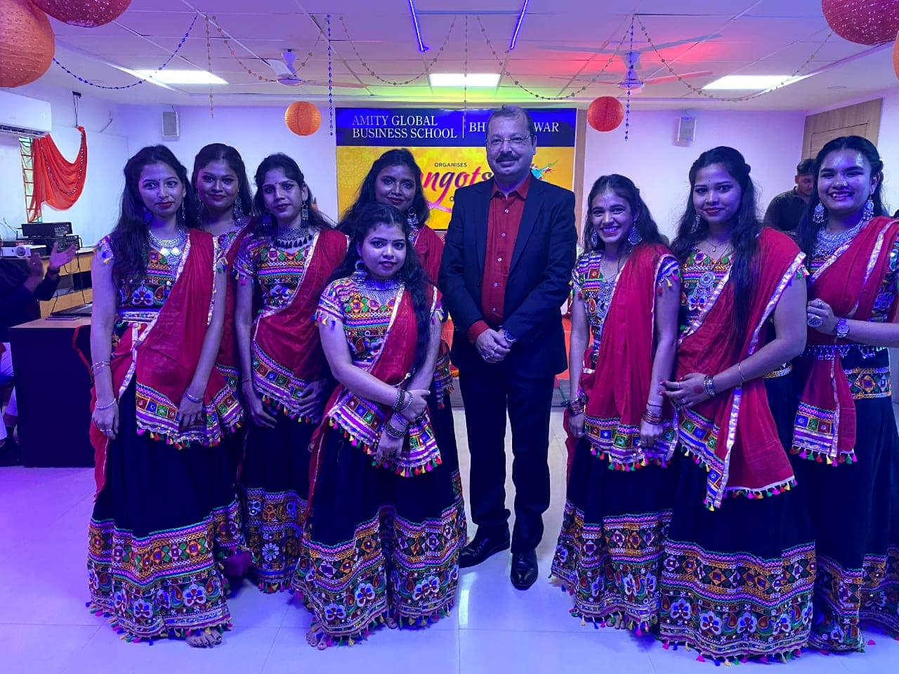 Amity Global Business School Bhubaneswar Pre-Holi Celebration photo 2