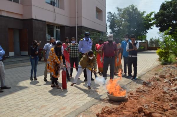 IIHMR Bangalore Fire Safety Training at Campus photo 13