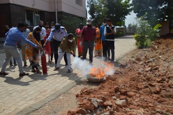 IIHMR Bangalore Fire Safety Training at Campus photo 14