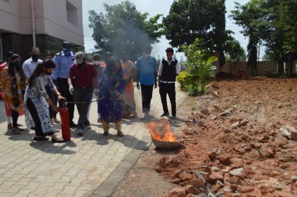 IIHMR Bangalore Fire Safety Training at Campus photo 15