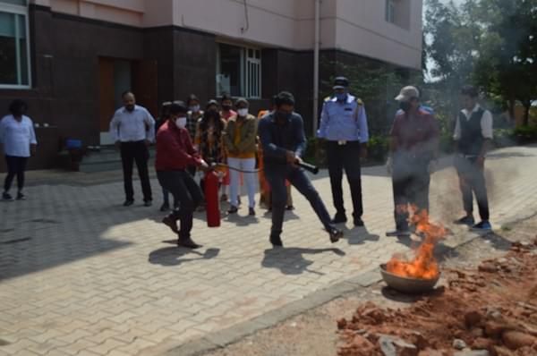 IIHMR Bangalore Fire Safety Training at Campus photo 16
