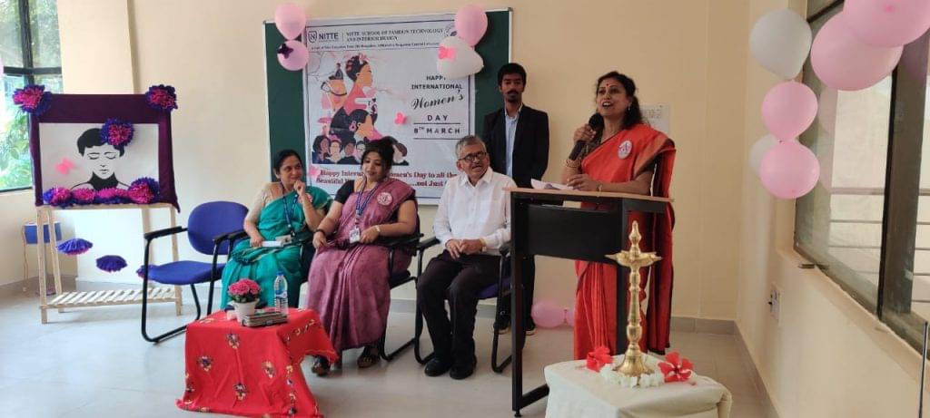 NITTE School of Fashion Technology and Interior Design Bangalore Women’s Day Celebration photo 1