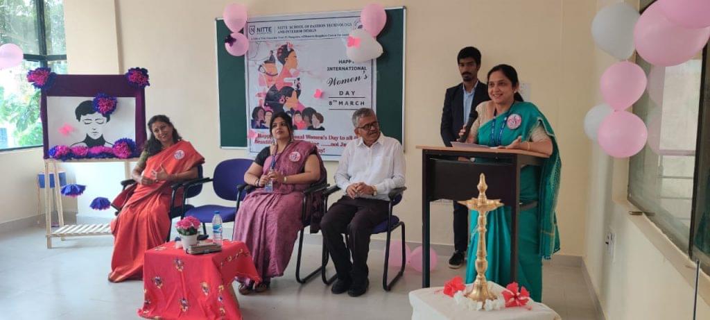 NITTE School of Fashion Technology and Interior Design Bangalore Women’s Day Celebration photo 2