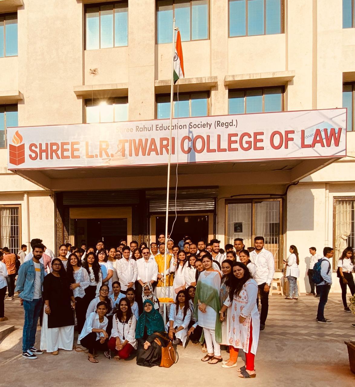 Shree L.R. Tiwari College of Law Thane Independence Day Celebration photo 2