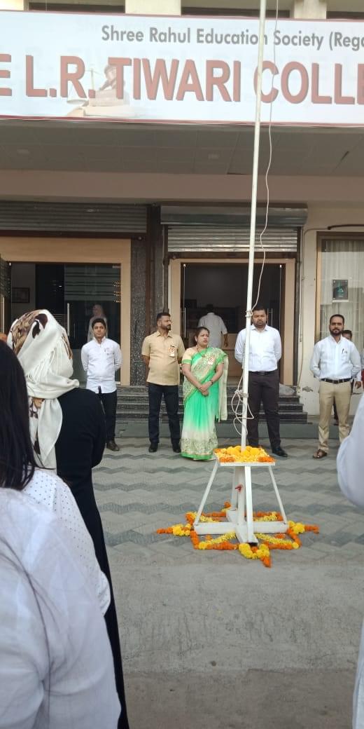 Shree L.R. Tiwari College of Law Thane Independence Day Celebration photo 8