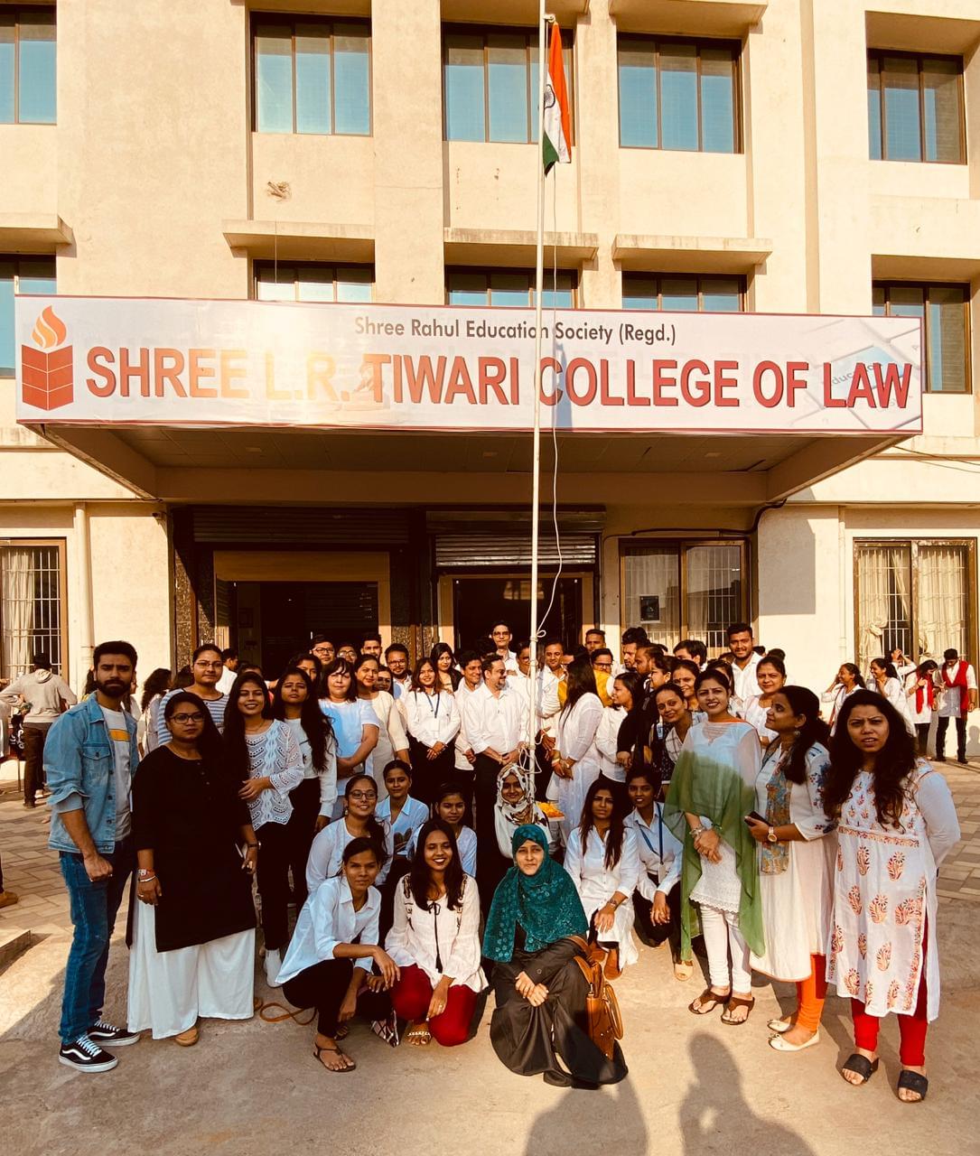 Shree L.R. Tiwari College of Law Thane Independence Day Celebration photo 9