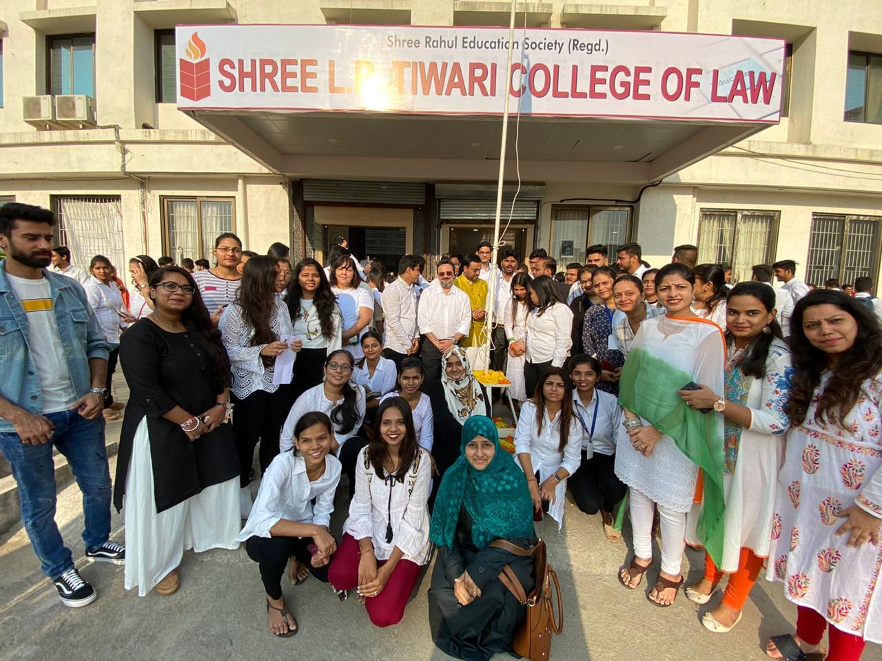 Shree L.R. Tiwari College of Law Thane Independence Day Celebration photo 10