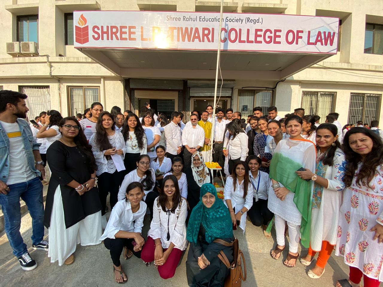 Shree L.R. Tiwari College of Law Thane Independence Day Celebration photo 11