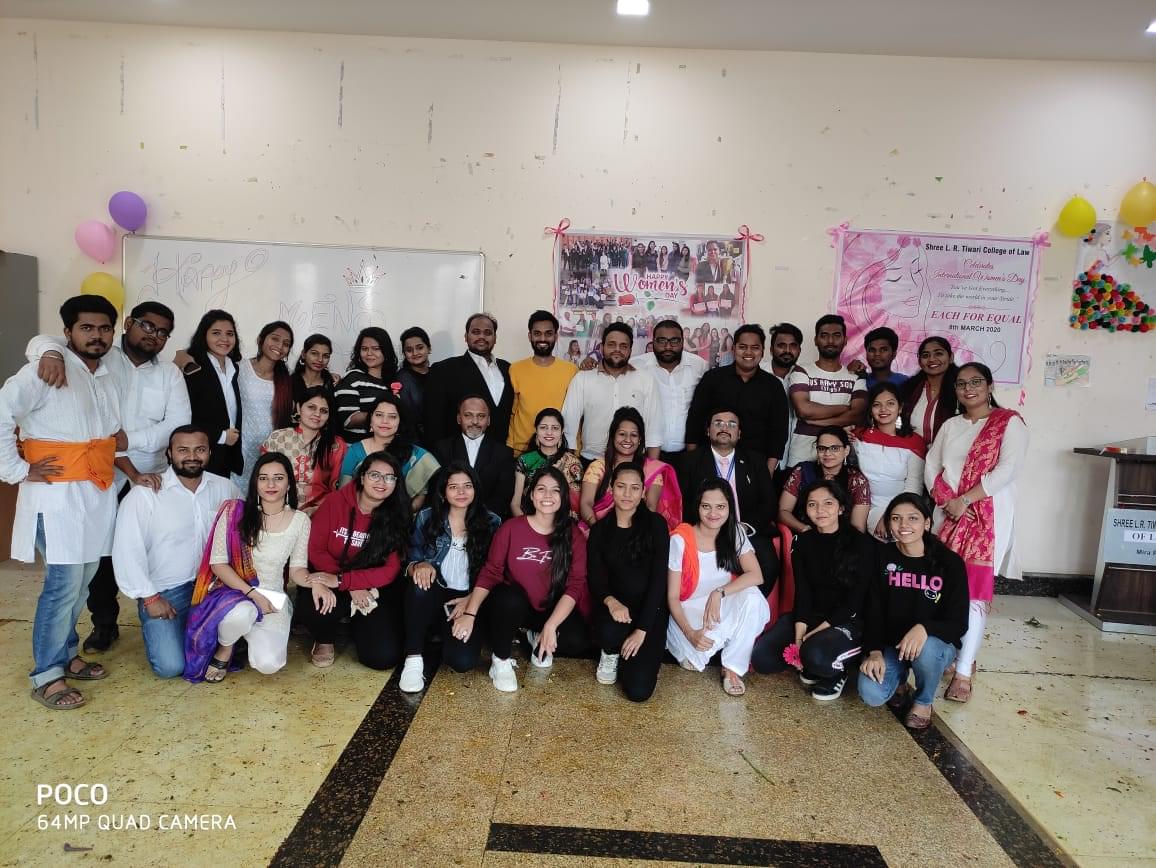 Shree L.R. Tiwari College of Law Thane Women's Day Celebration photo 10