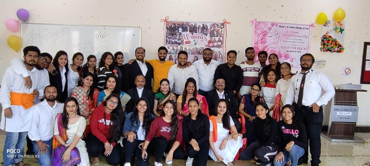 Shree L.R. Tiwari College of Law Thane Women's Day Celebration photo 11
