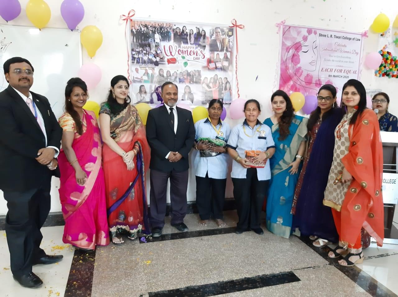 Shree L.R. Tiwari College of Law Thane Women's Day Celebration photo 14