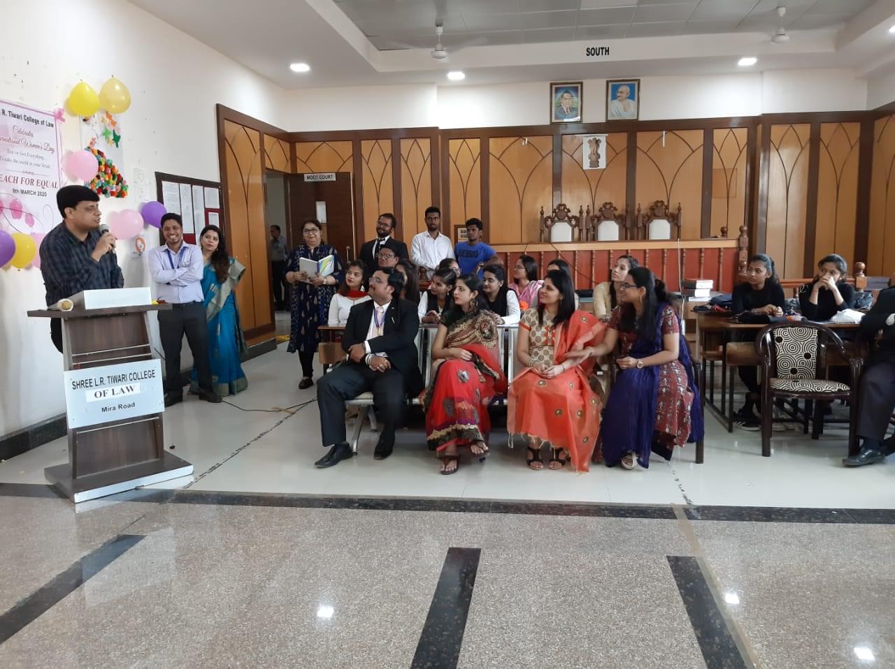 Shree L.R. Tiwari College of Law Thane Women's Day Celebration photo 28