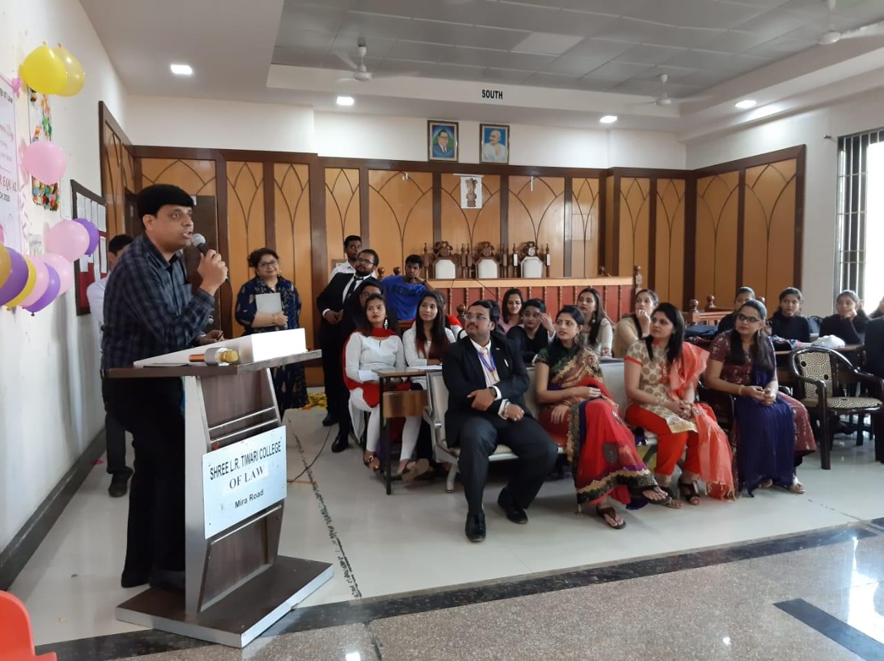 Shree L.R. Tiwari College of Law Thane Women's Day Celebration photo 30