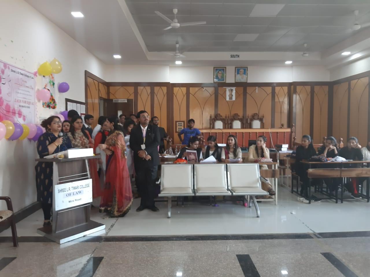 Shree L.R. Tiwari College of Law Thane Women's Day Celebration photo 31