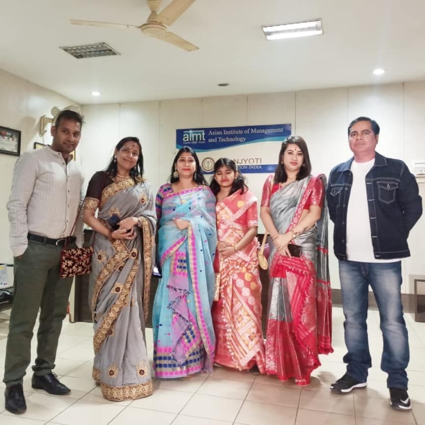 Asian Institute of Management and Technology Guwahati Saraswati Puja photo 6