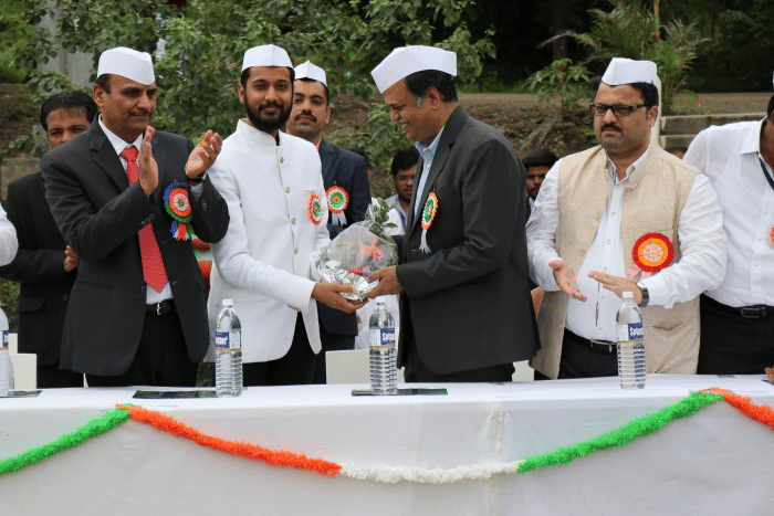 KJ College of Engineering & Management Research Pune Flag Hosting Ceremony photo 6