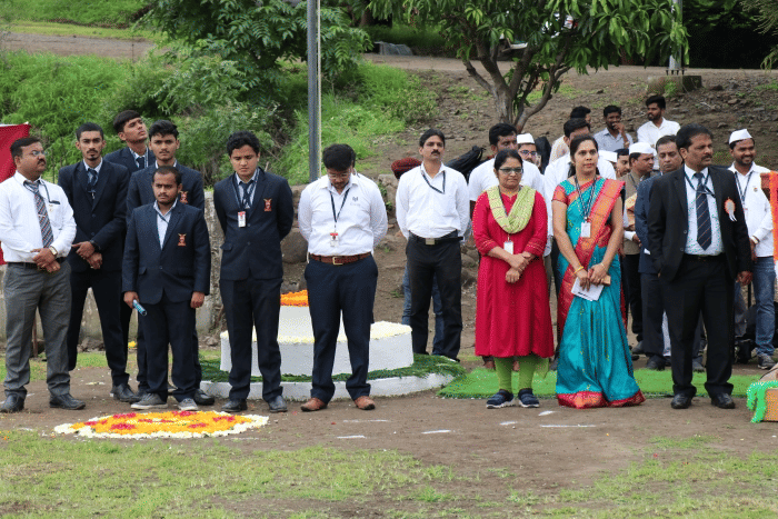 KJ College of Engineering & Management Research Pune Flag Hosting Ceremony photo 7