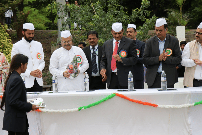KJ College of Engineering & Management Research Pune Flag Hosting Ceremony photo 8