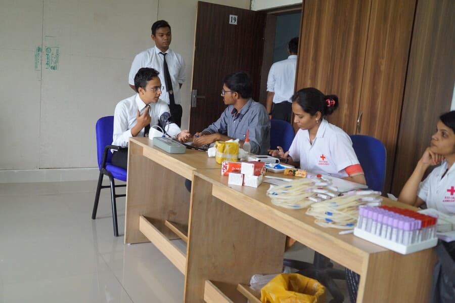 Asia Pacific Institute of Management Ahmedabad Blood Donation photo 1