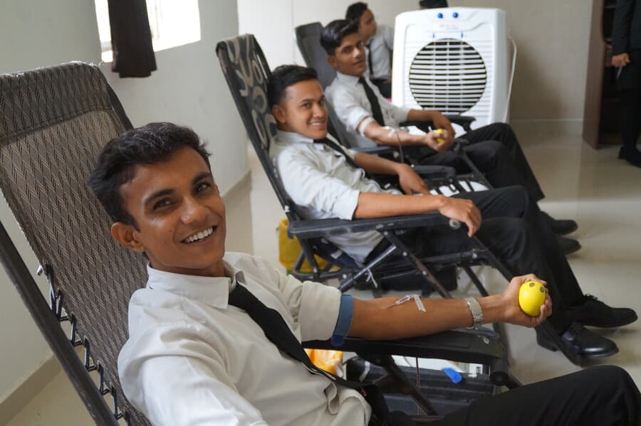 Asia Pacific Institute of Management Ahmedabad Blood Donation photo 2