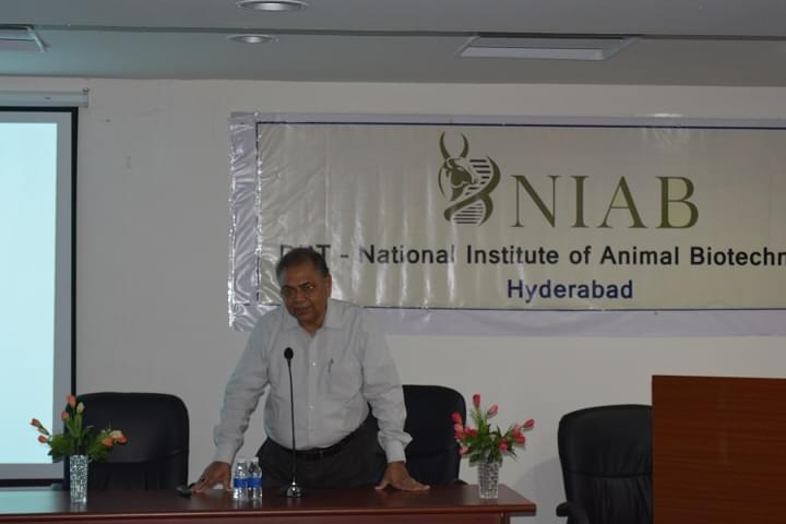 National Institute of Animal Biotechnology Hyderabad Distinguished lecture photo 2