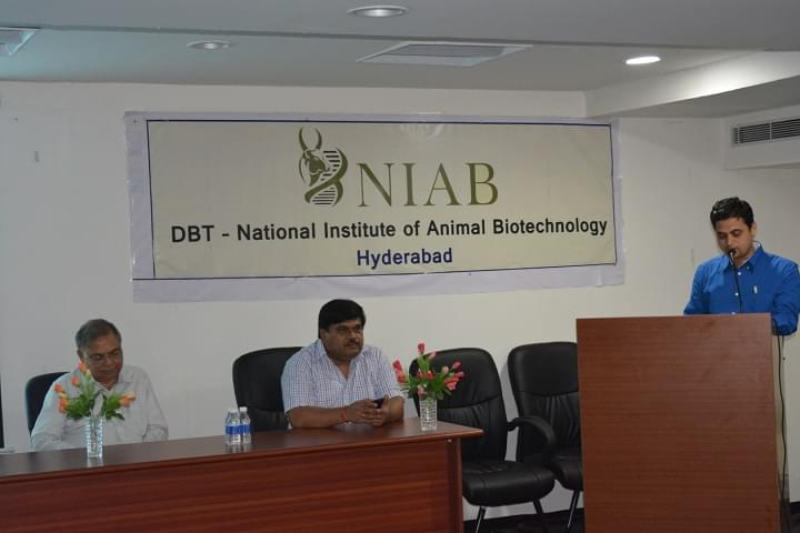 National Institute of Animal Biotechnology Hyderabad Distinguished lecture photo 6