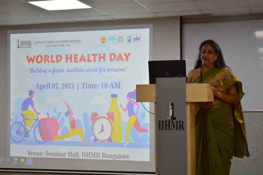 IIHMR Bangalore World Health Day photo 2