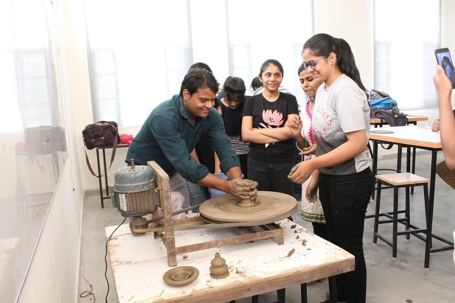 Centre for Design Excellence Jaipur Workshop Student Visit photo 7