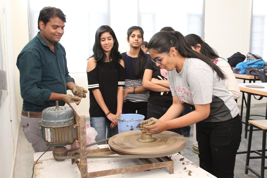 Centre for Design Excellence Jaipur Workshop Student Visit photo 8